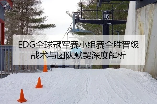EDG全球冠军赛小组赛全胜晋级 战术与团队默契深度解析